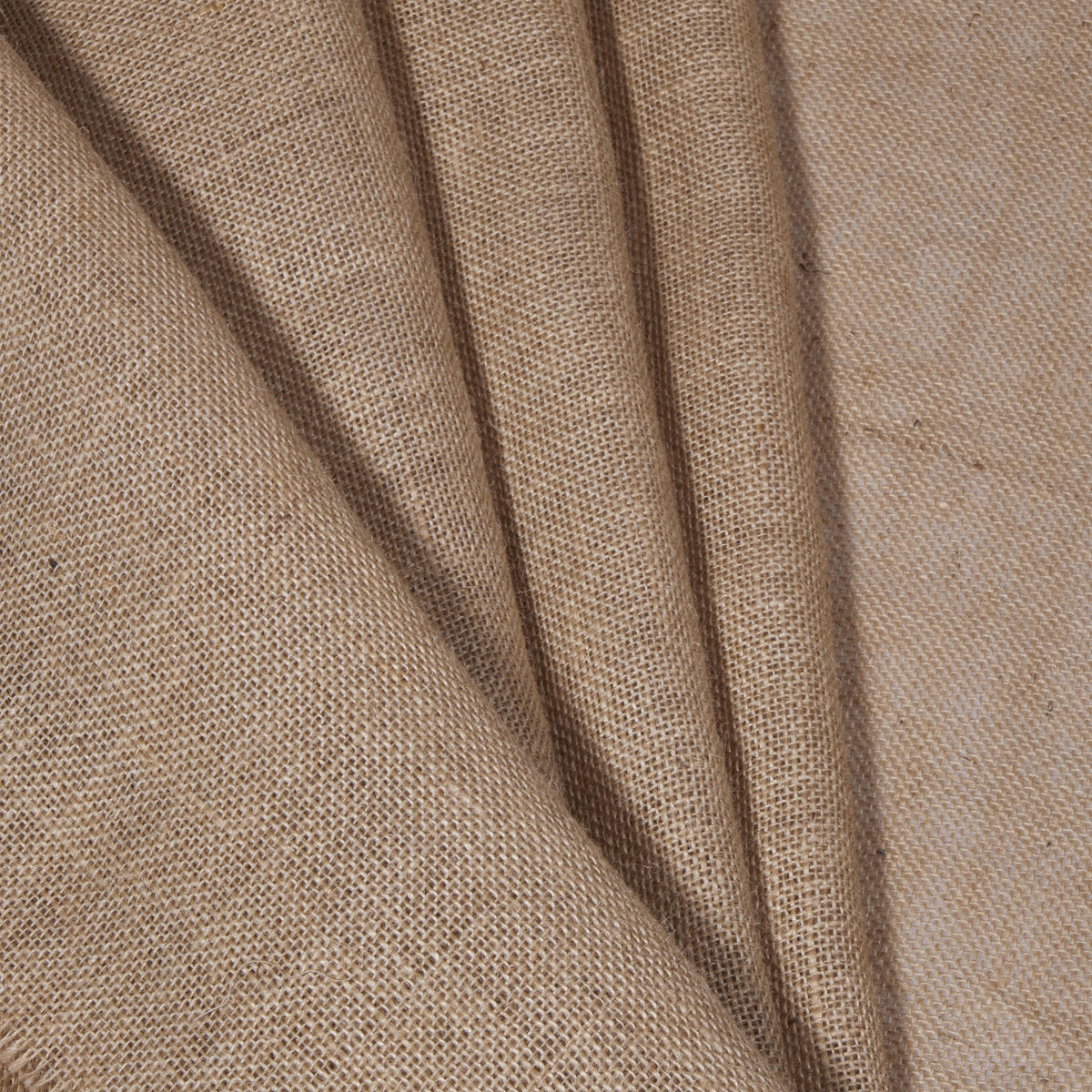 (2 pack) Love, Laugh, Craft Natural Burlap Precut Fabric, 46"W x 2-Yards, Brown