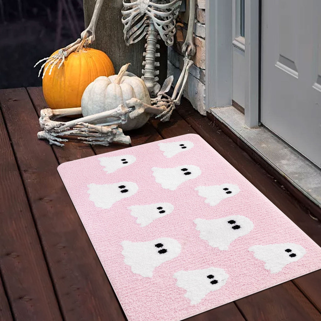 Black Halloween Mini LED Lantern Table Centerpiece 5.1 Inch for Indoor Decor, 2 Inch, 5 cm