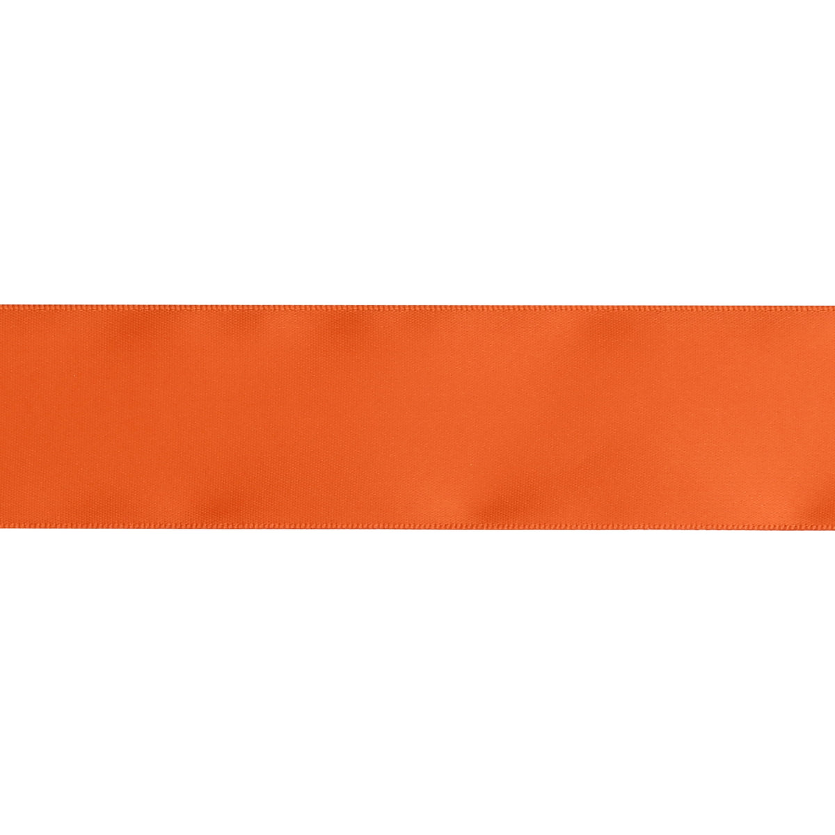Gwen Studios 1.5" Orange Satin Ribbon, 7 yards