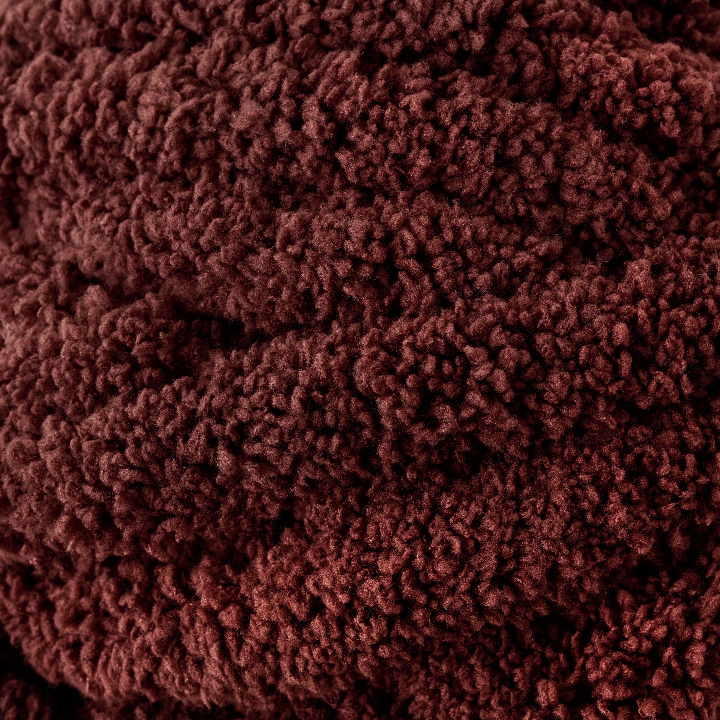Mainstays Chunky Chenille Yarn, 31.7 yd, Ivory, 100% Polyester, Super Bulky