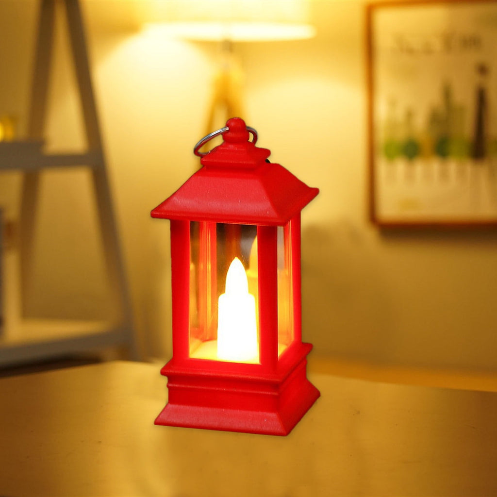 Vintage Lantern Decorative LED Flameless Candle, Hanging Lantern Portable Led Lantern for Indoor Outdoor Garden Yard Home Decor