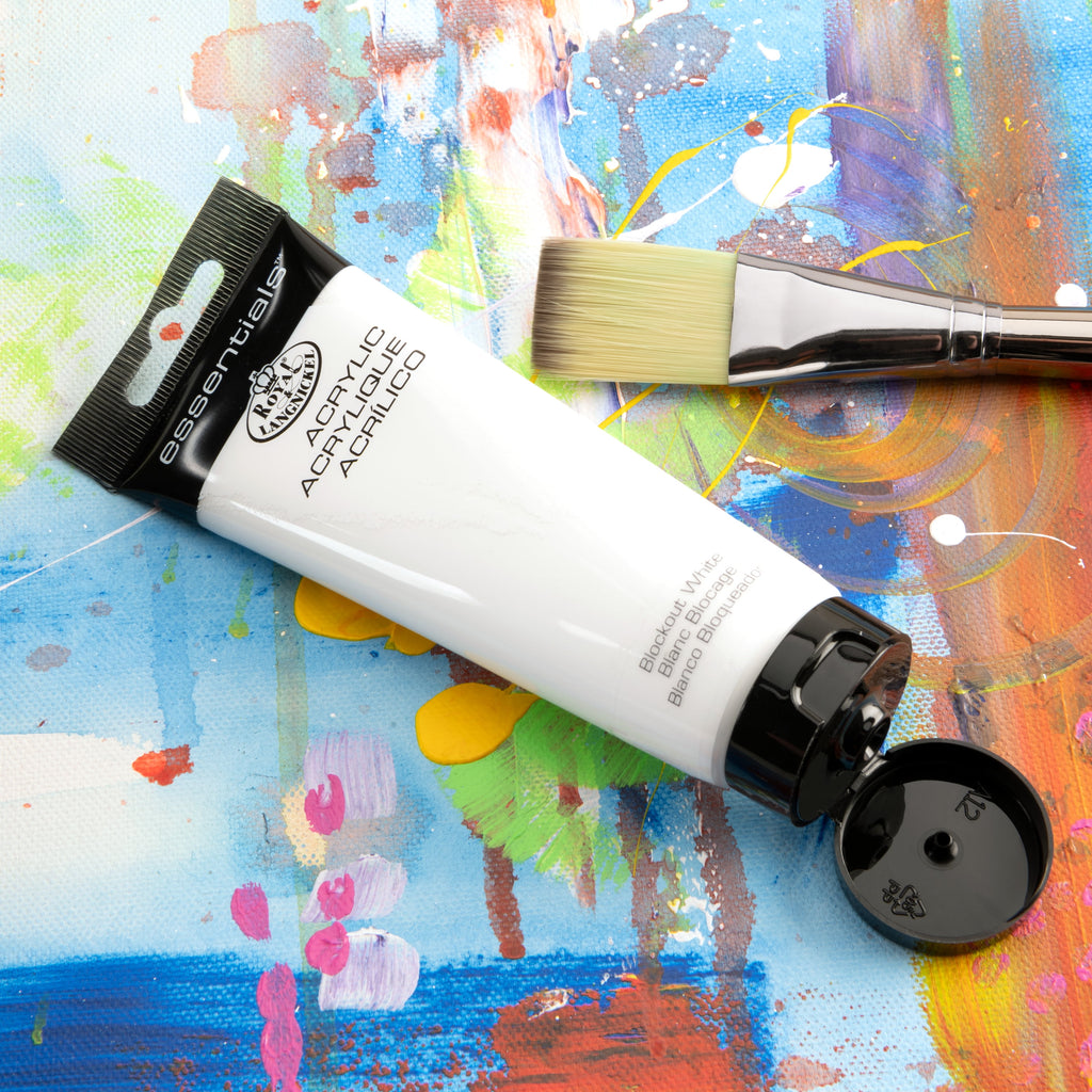Royal & Langnickel Essentials 120ml Titanium White Acrylic Artist Paint