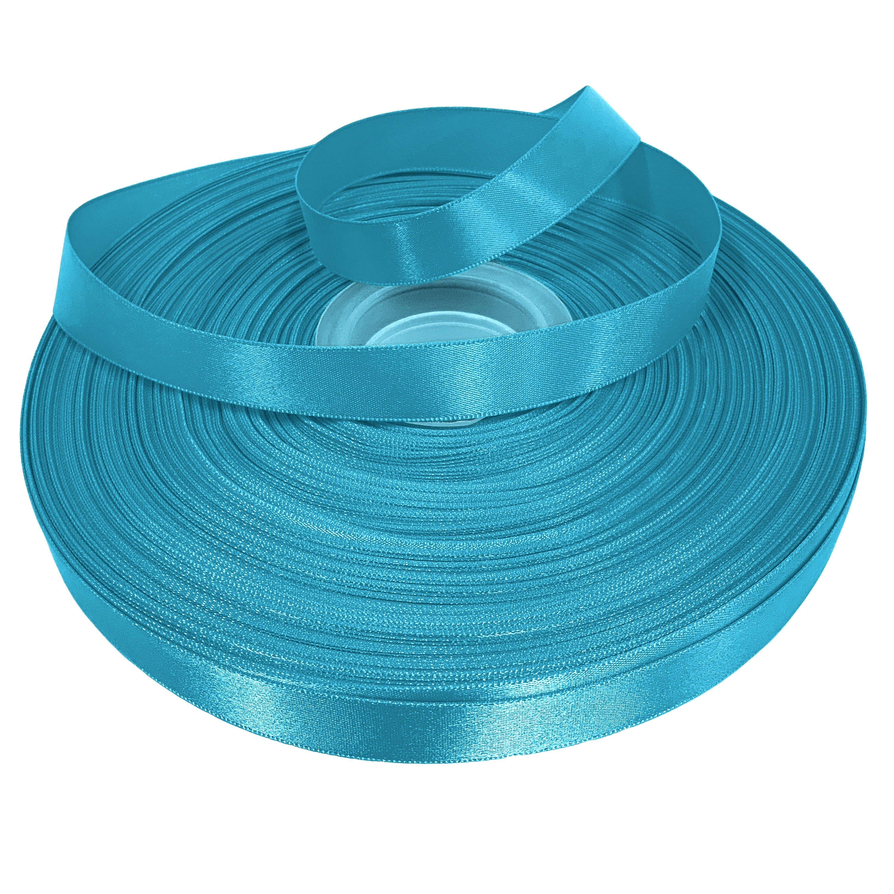 Royal Blue Double Faced Satin Ribbon for Crafts, 7/8" x 100 Yards by Gwen Studios
