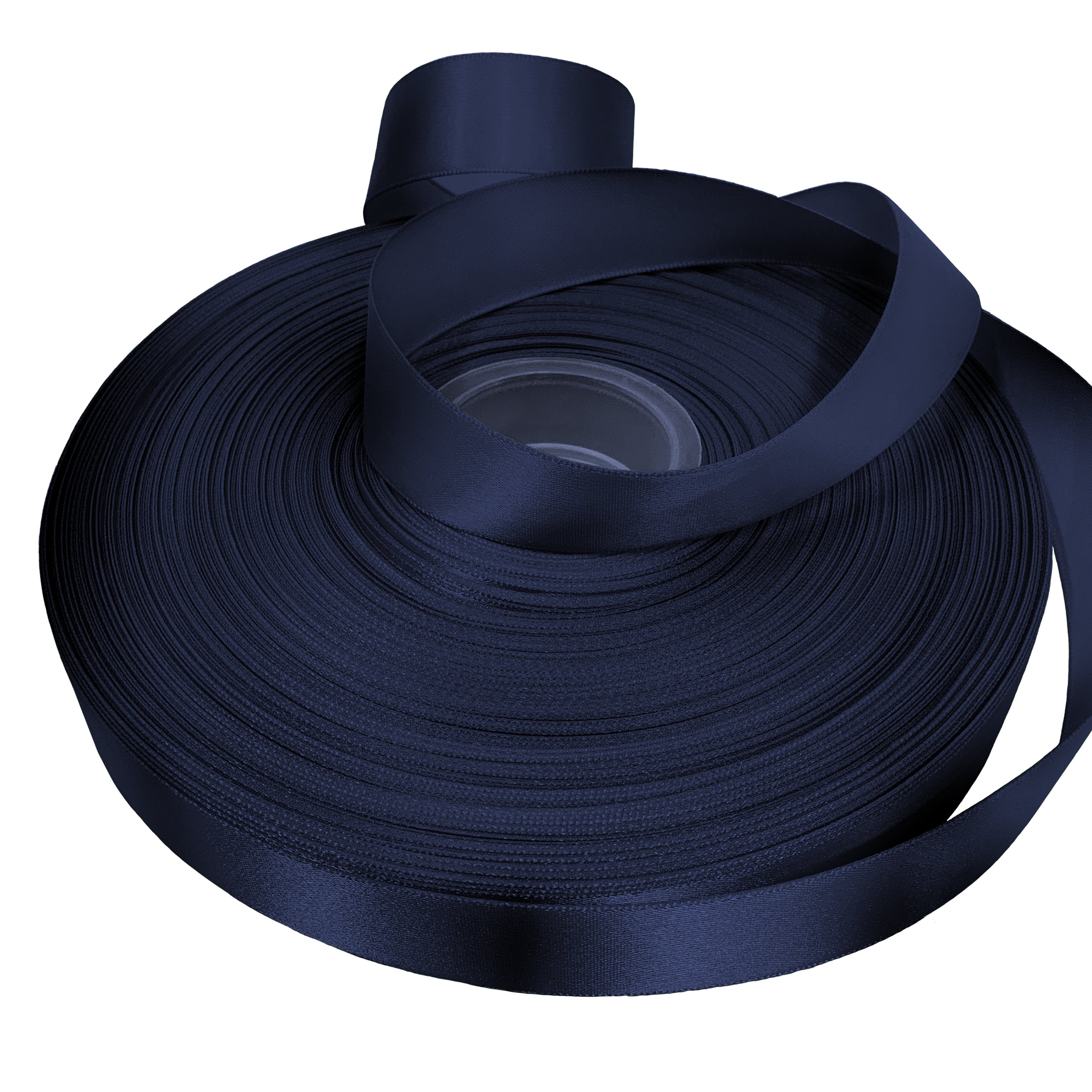 Royal Blue Double Faced Satin Ribbon for Crafts, 7/8" x 100 Yards by Gwen Studios