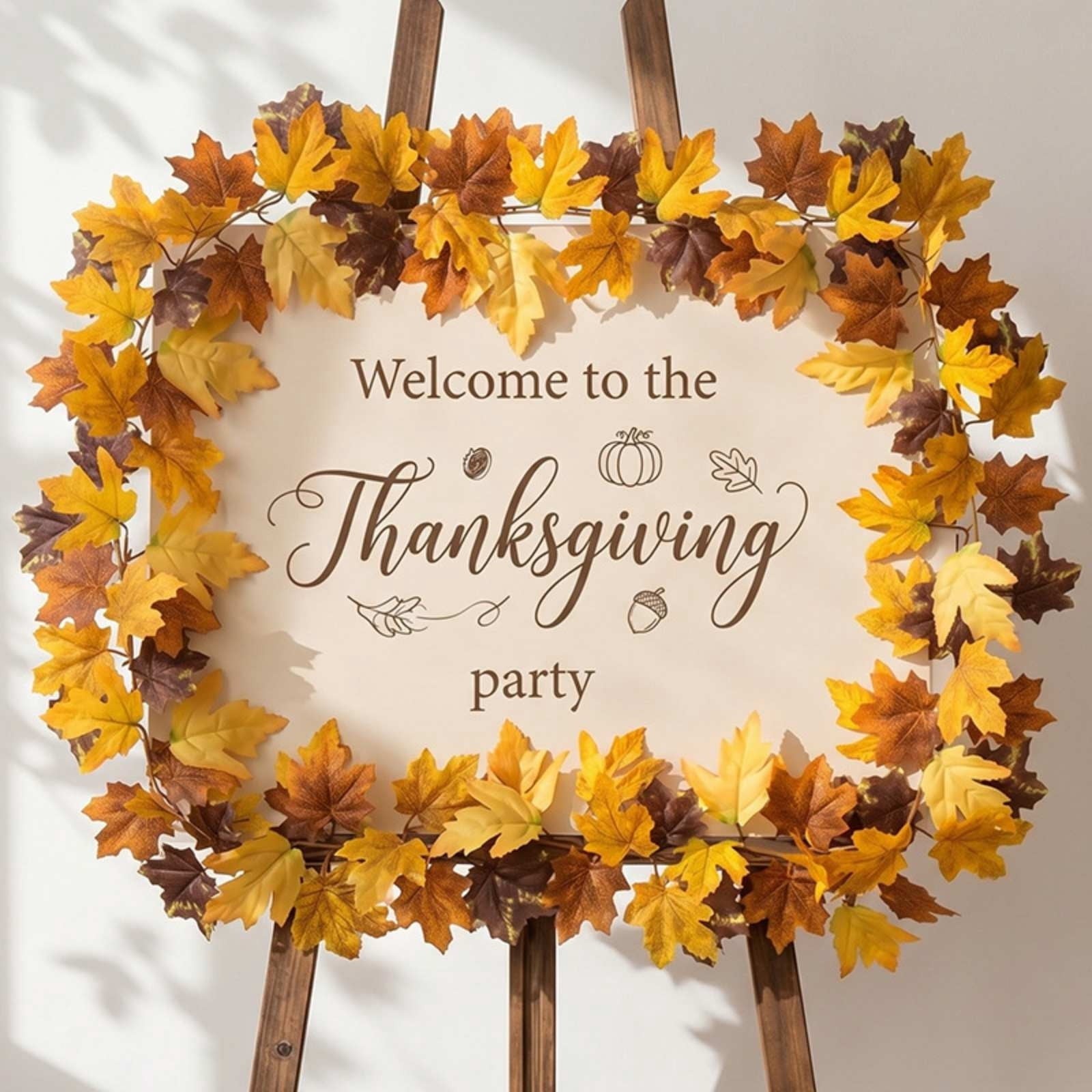 SCNOR Artificial Fall Floral Pick with Pumpkin Maple Leaf Sunflower, Halloween Thanksgiving Table Centerpiece for Home Decor