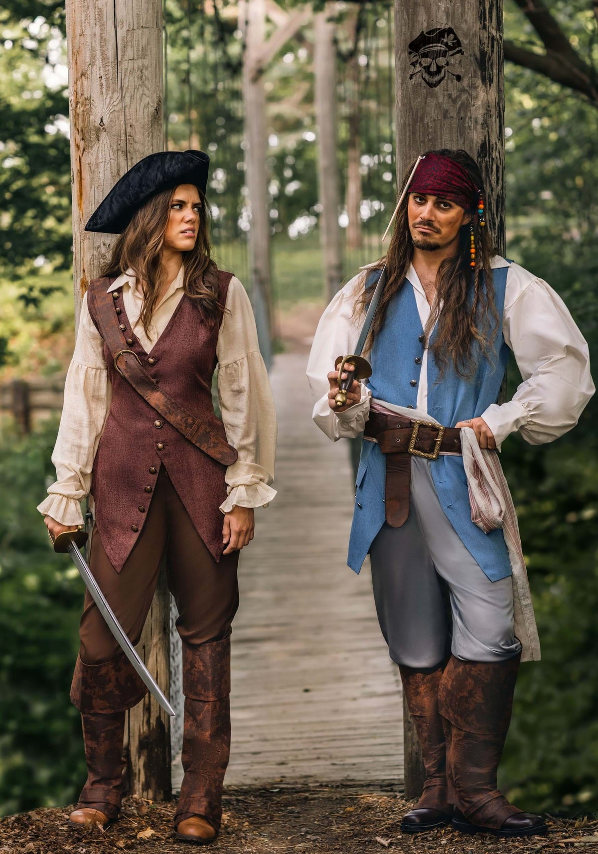 Captain Jack Sparrow Mens Costume