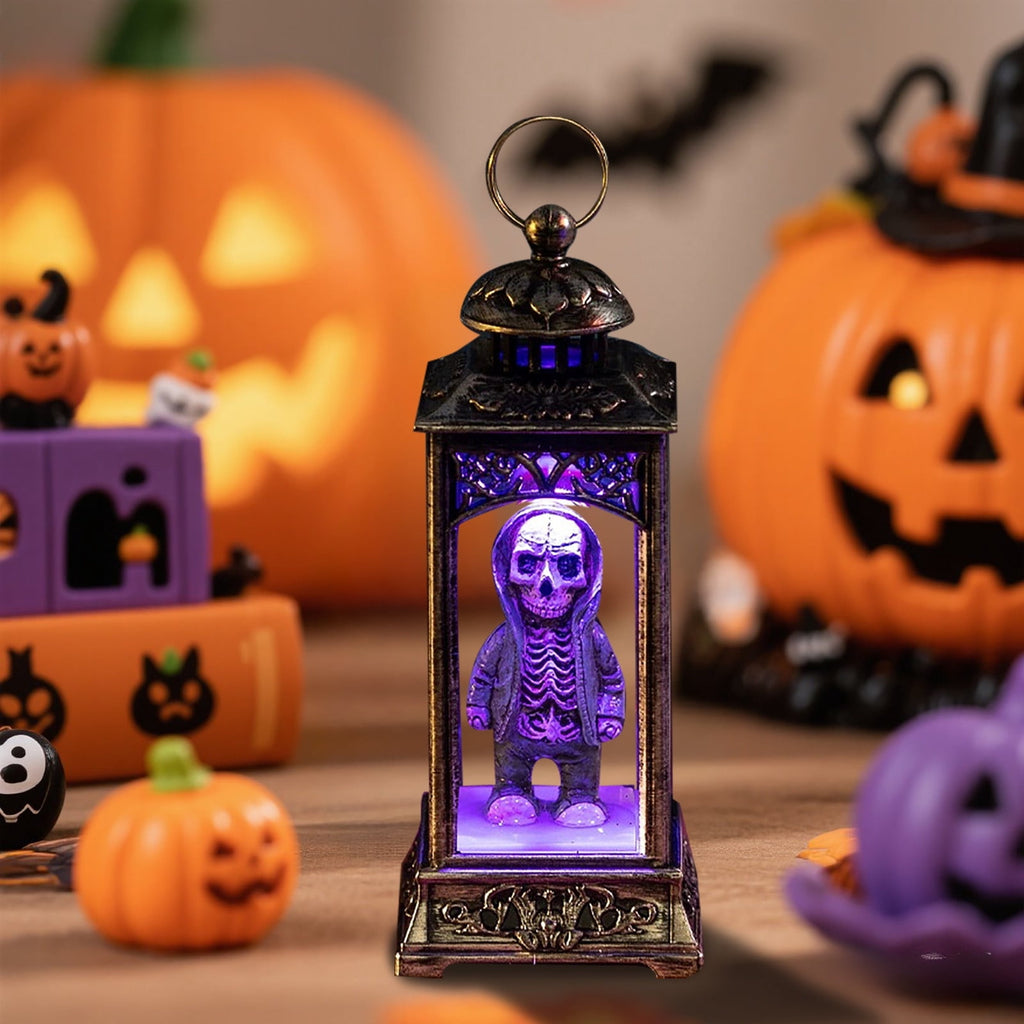 Halloween LED Skeleton Battery Operated Flameless Candle Light For Party Bar & Room Decorations