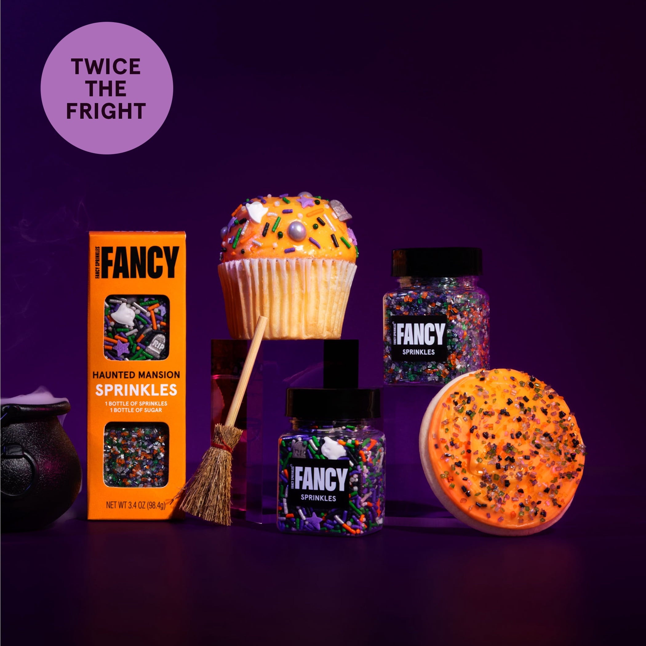 Fancy Sprinkles Haunted Mansion Dessert Sprinkles Set, 2.0 oz, 2 Pack