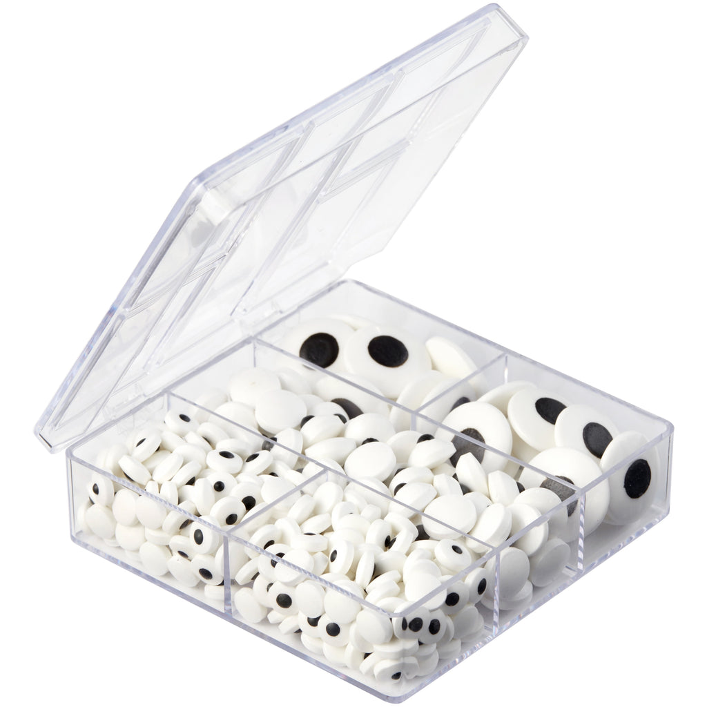 Wilton Candy Eyeballs for Icing Desserts Black & White Candy Sprinkles 0.8 oz.