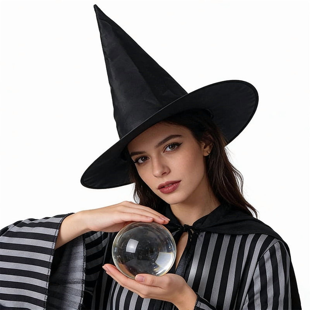 Stijggn Witch Hat Lights Halloween Glowing Lights, Waterproof Hanging Witch Hat Decorations, Warm Light Festival Ornaments for Indoor Outdoor Yard Garden Party Halloween Decor