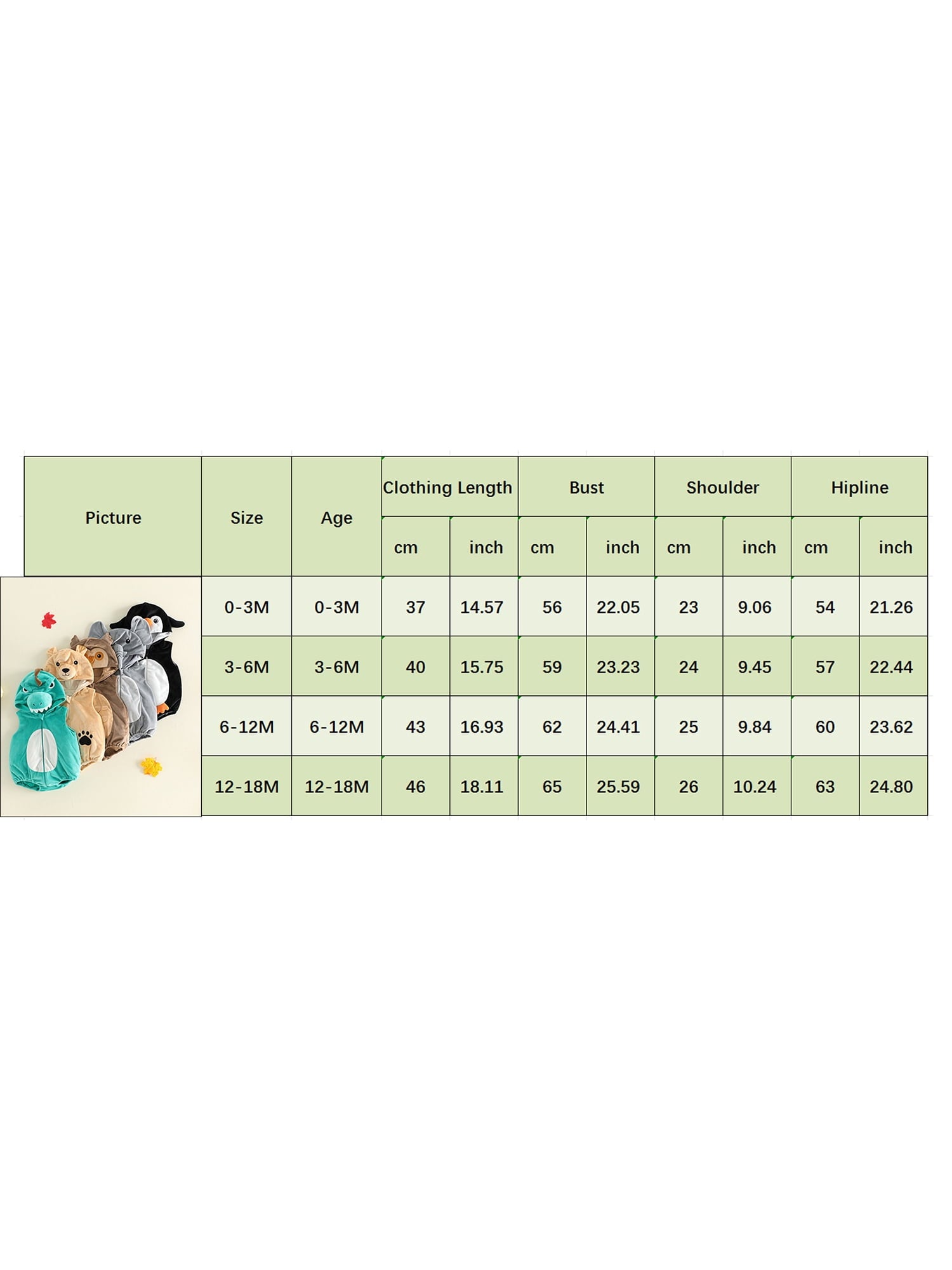 RUINIXCW Newborn Baby Boy Halloween Costume Kids Infant Animal Cosplay Outfit Toddler Fall Winter Clothes Warm Fleece Hooded Sleeveless Romper