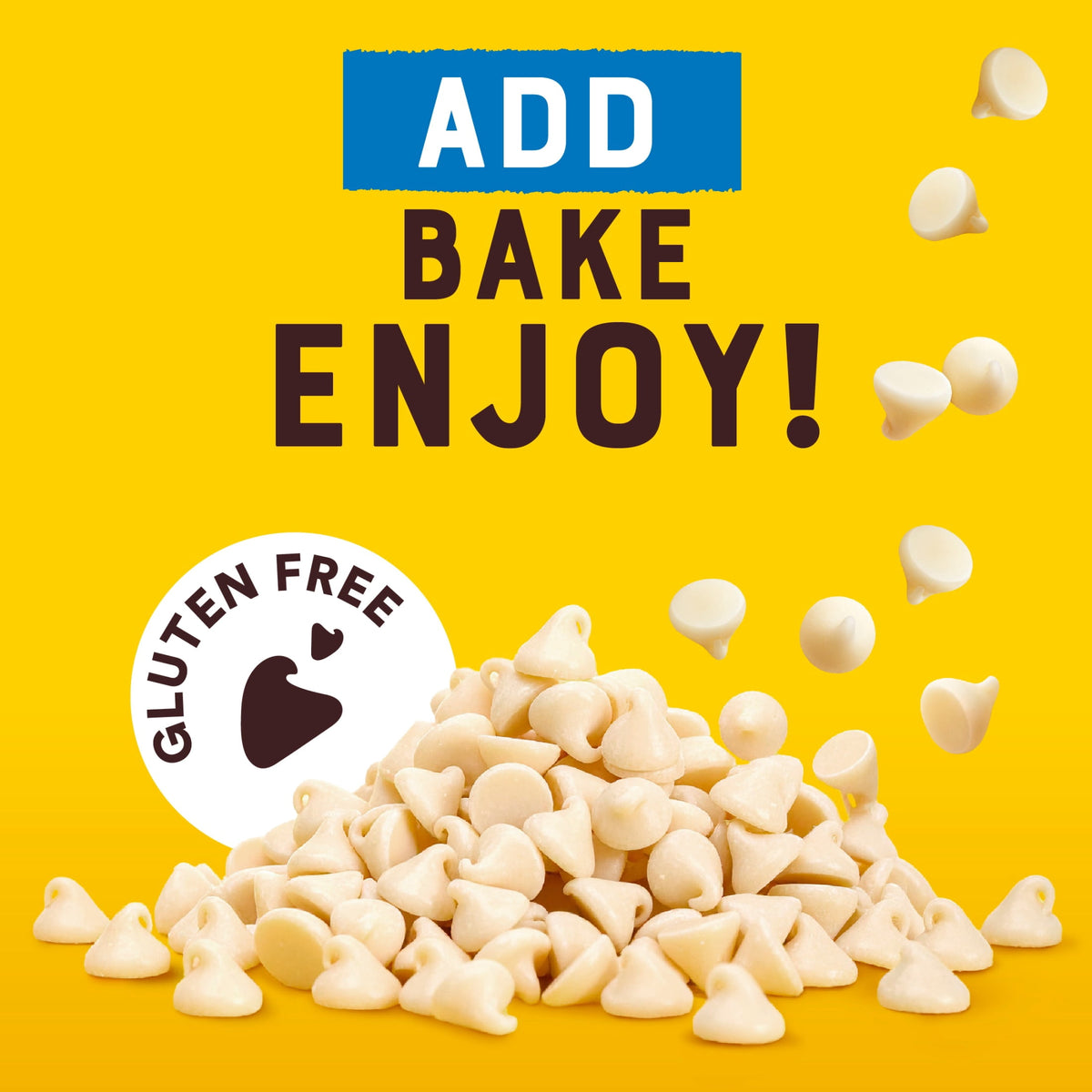 Nestle Toll House Premier White Regular Baking Chips, 12 oz Bag
