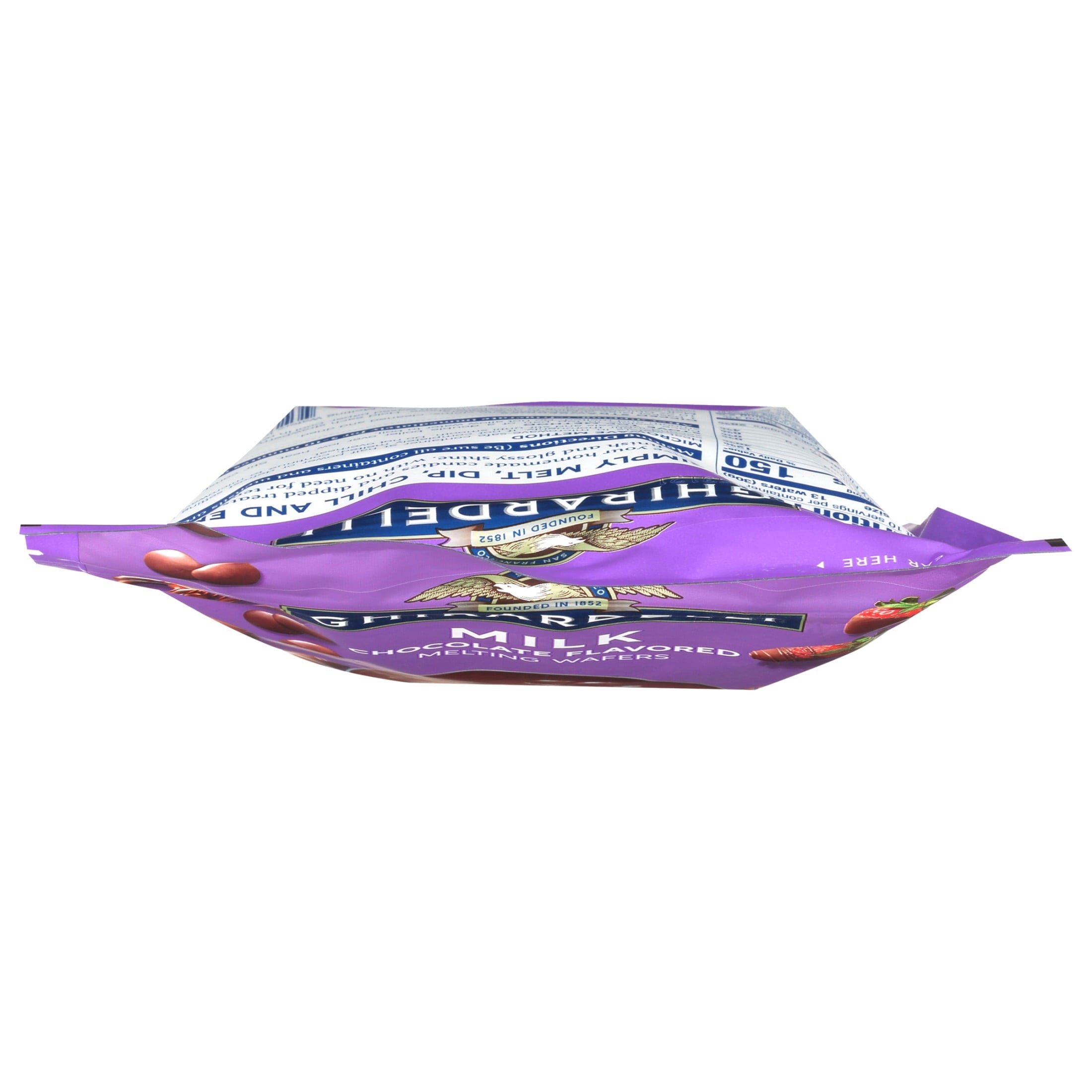 GHIRARDELLI Milk Chocolate Flavored Melting Wafers, 10 oz Bag
