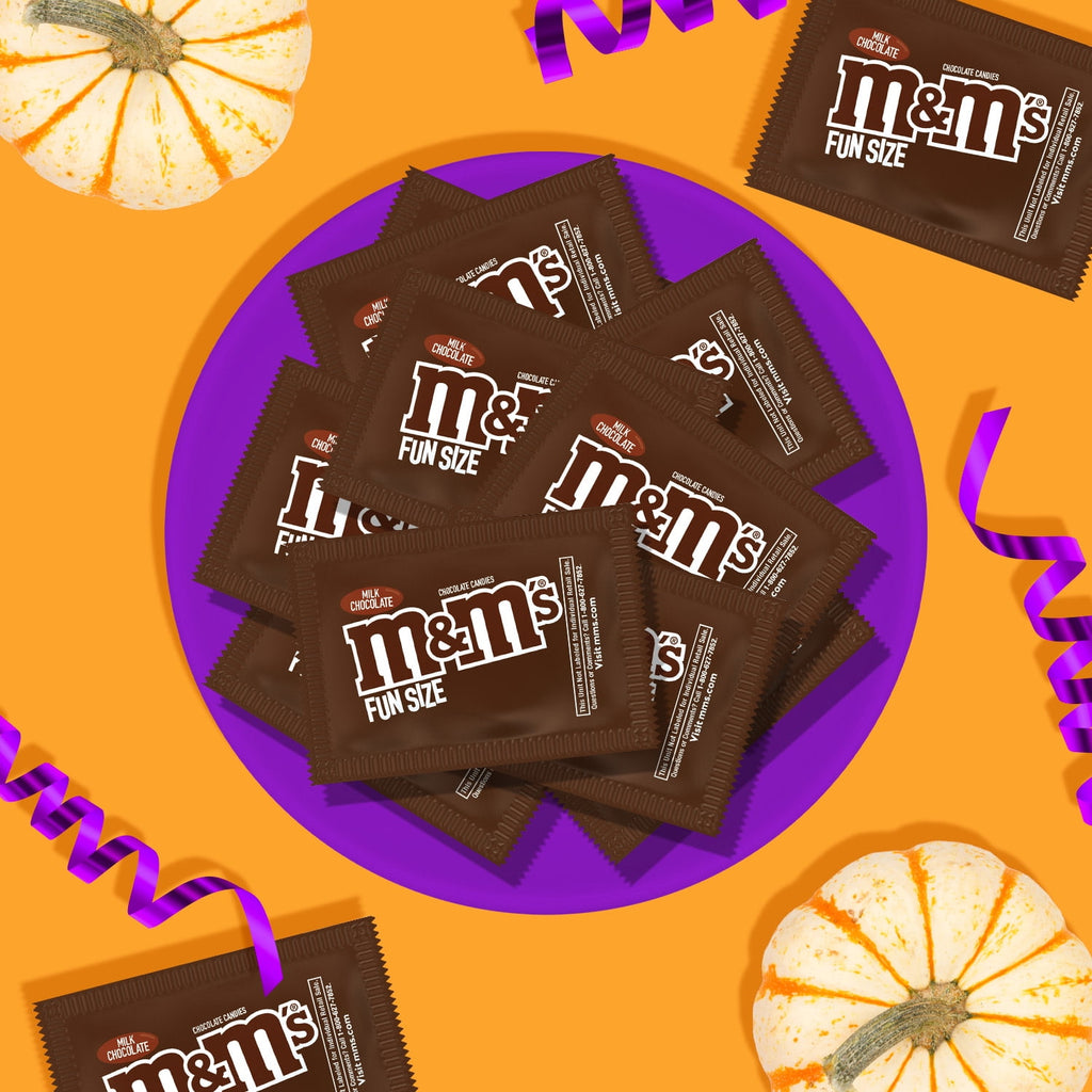M&M's Peanut Fun Size Halloween Chocolate Candy - 10.57oz Bag