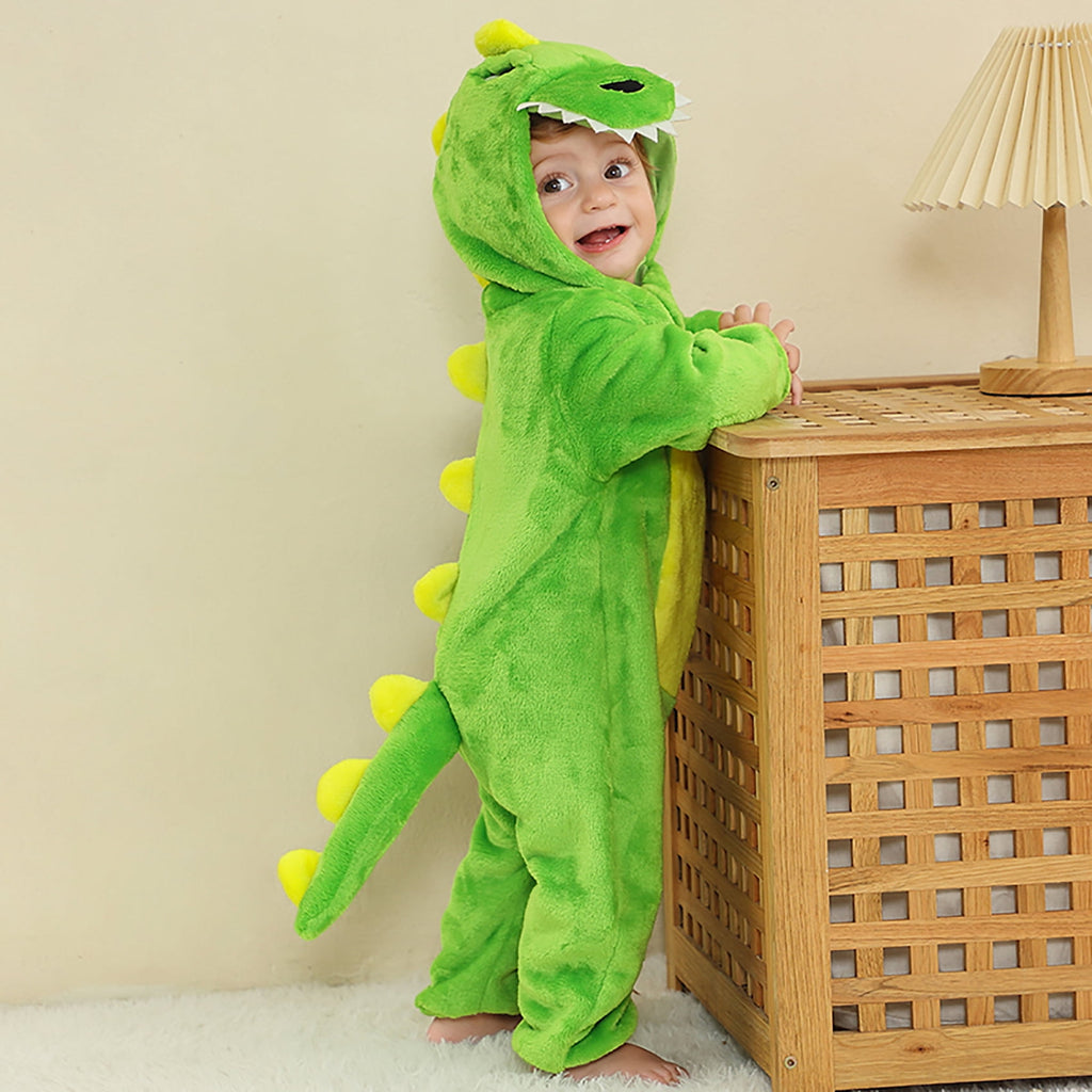 Baby White Cow Green Dinosaur Blue Shark Costumes Toddler Outfit Infants Romper