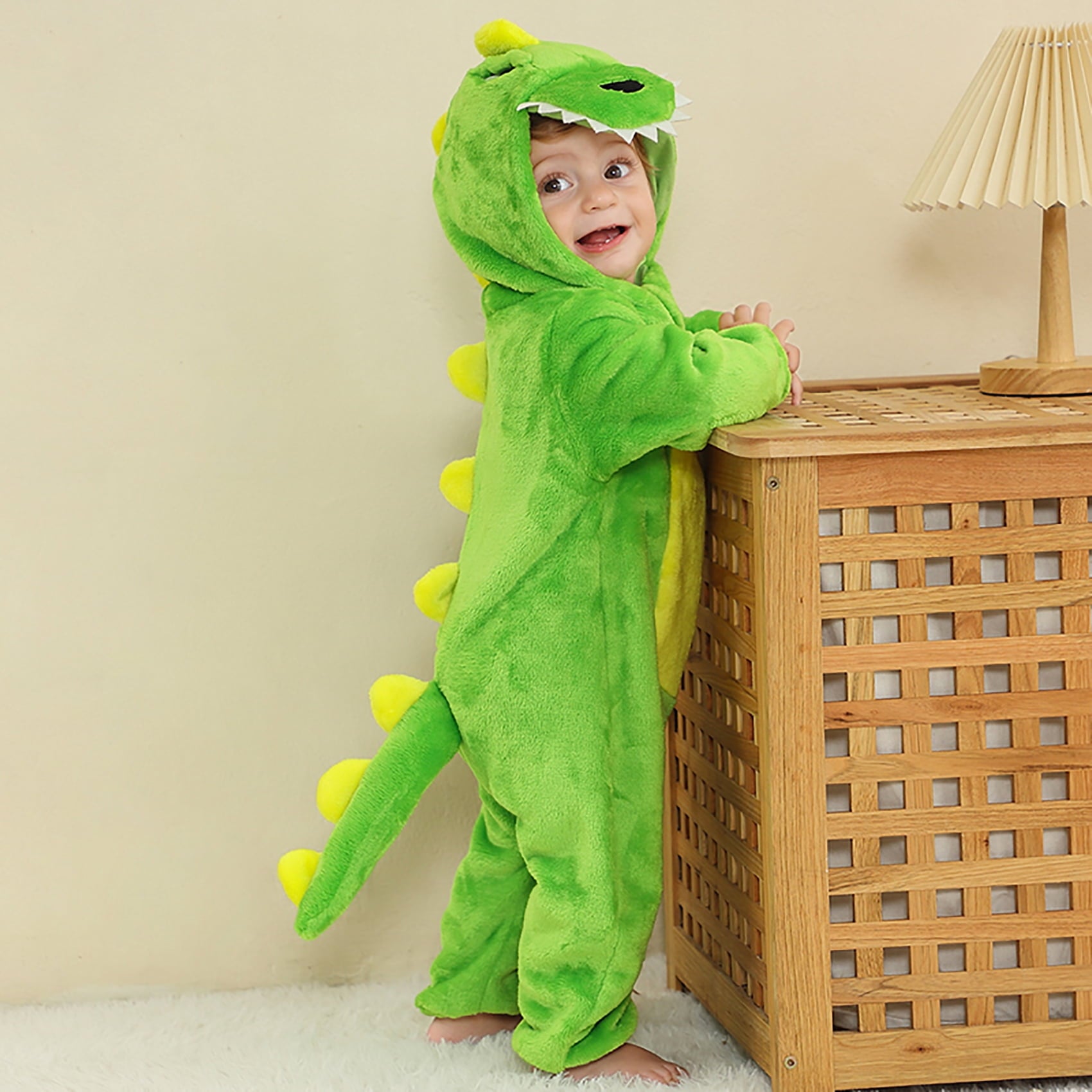 Baby White Cow Green Dinosaur Blue Shark Costumes Toddler Outfit Infants Romper
