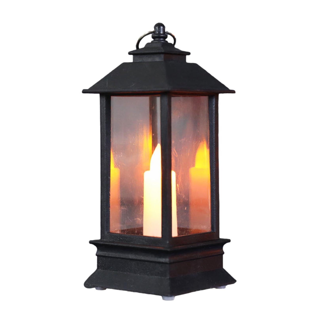 Todaioua Lanterns Decorative Indoor, Red Outdoor Lantern, Lantern Waterproof with Battery Operated Candle, Outdoor Hanging Lanterns for Porch, Patio, Wedding Decor