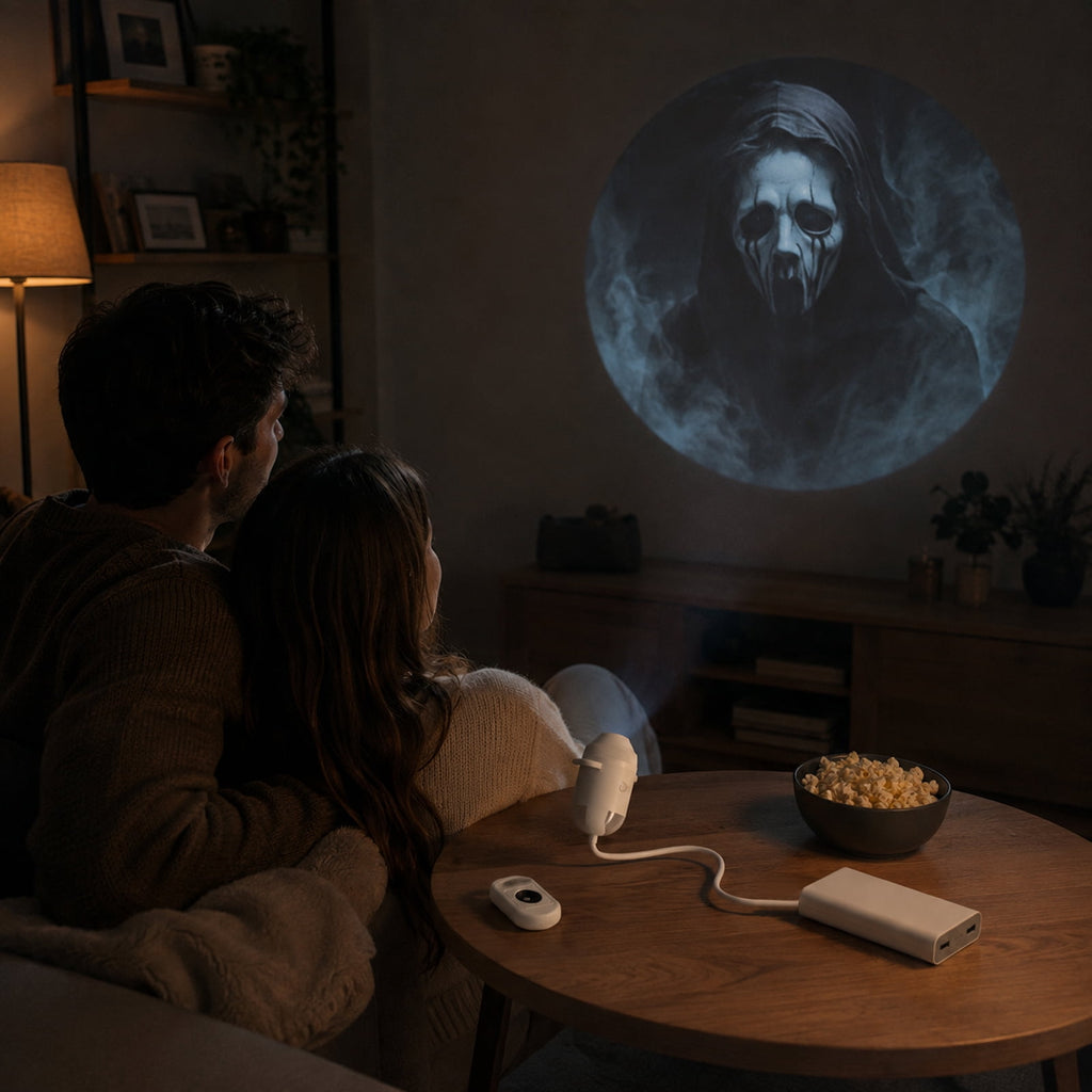 2026 New Upgraded 4K Smart Dynamic 5D Holographic Night Light Projector, 2-in-1 Galaxy & Ocean Star Ceiling Projector with 24 HD Films, 360° Flexible USB Powered Lamp for Bedroom Decor & Car GIft