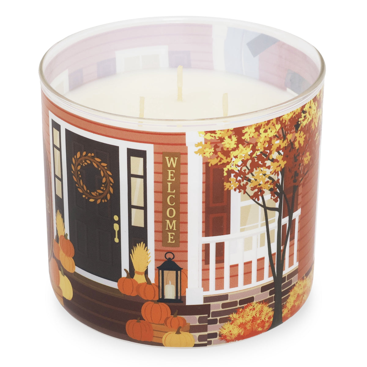 Mainstays 3-Wick Fall Farmhouse Scented Candle, 13-Ounce