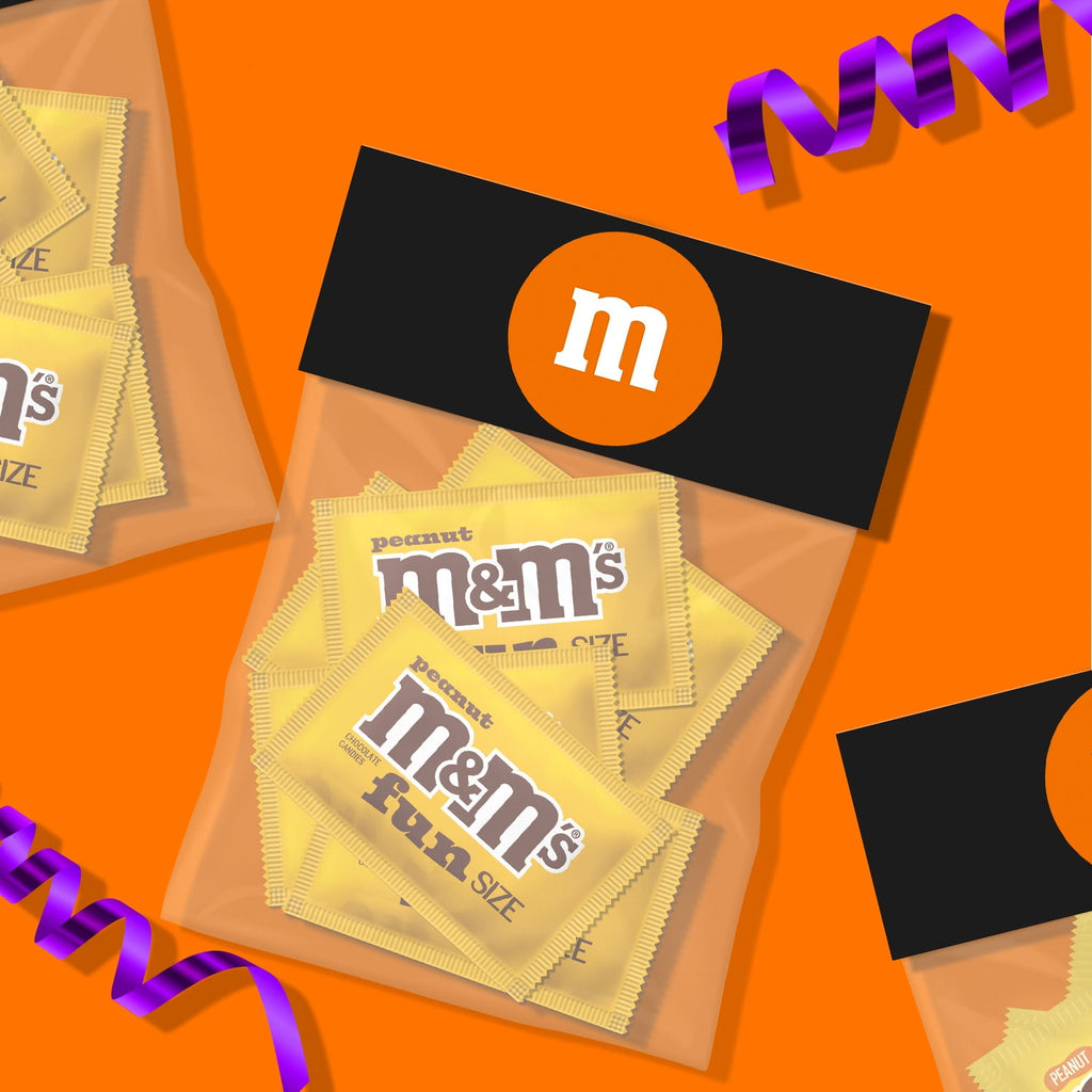 M&M's Peanut Fun Size Halloween Chocolate Candy - 10.57oz Bag