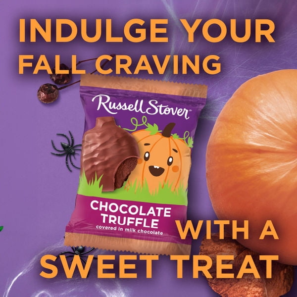 RUSSELL STOVER Halloween Milk Chocolate Marshmallow Pumpkin, 1.3 oz.