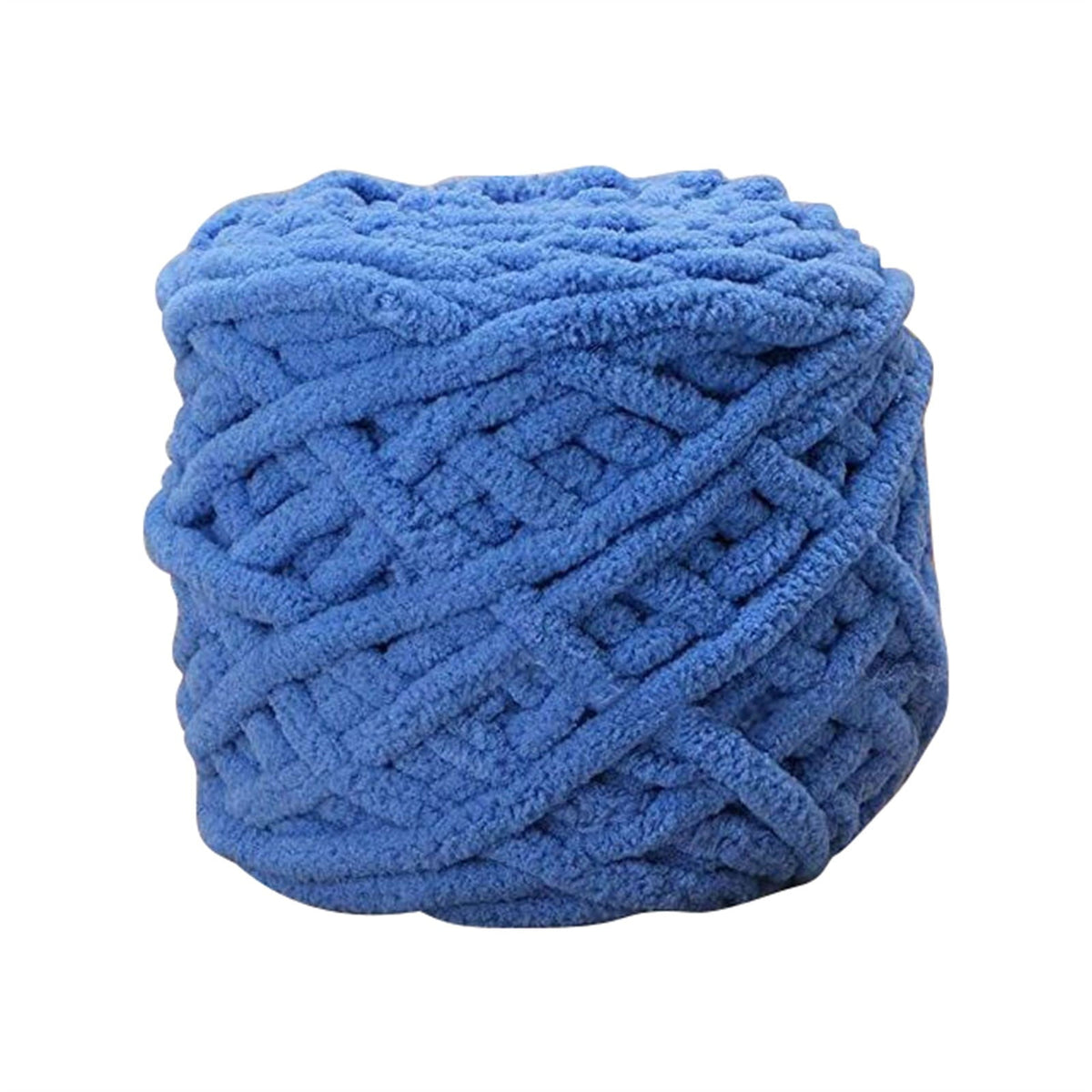 1 Pc Blanket Yarn Chunky Knit Chenille Yarn Soft Velvet Yarn Crochet Knitting Blanket Yarn DIY Craft for Knit Sweaters, Blankets, Shoes, Scarves, Clothes, Dark Green