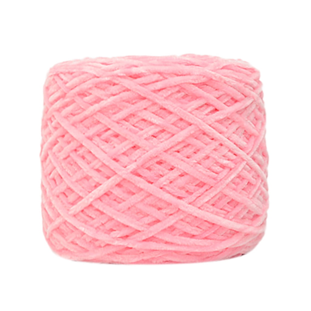 1 Pc Blanket Yarn Chunky Knit Chenille Yarn Soft Velvet Yarn Crochet Knitting Blanket Yarn DIY Craft for Knit Sweaters, Blankets, Shoes, Scarves, Clothes, Dark Green