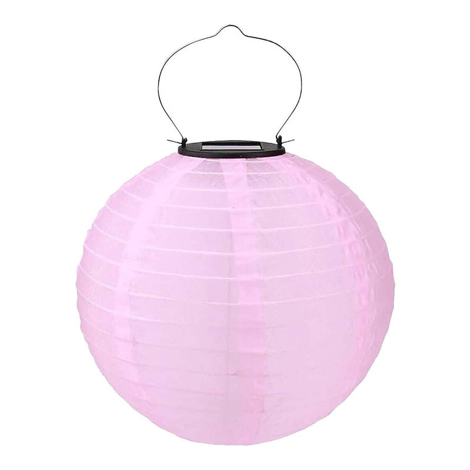 12 Inch Waterproof Solar Powered Lanterns Chinese Lantern LED Lamp Outdoor Decoration Balls Light Solar Lantern Party Decoration