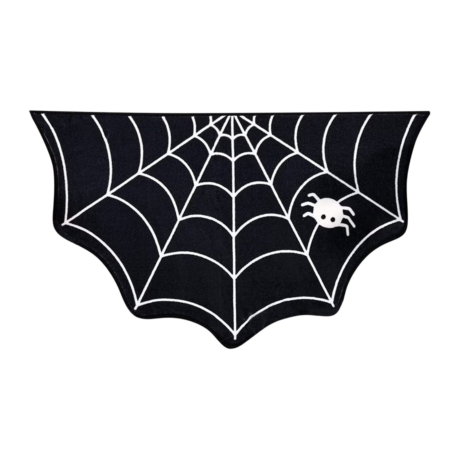 Tuvgenk Halloween Welcome Mats for Front Door indoor Outdoor Halloween Nonslip Entryway Rugs Heavy Duty Washable Gothic Funny Doormats for inside Entry