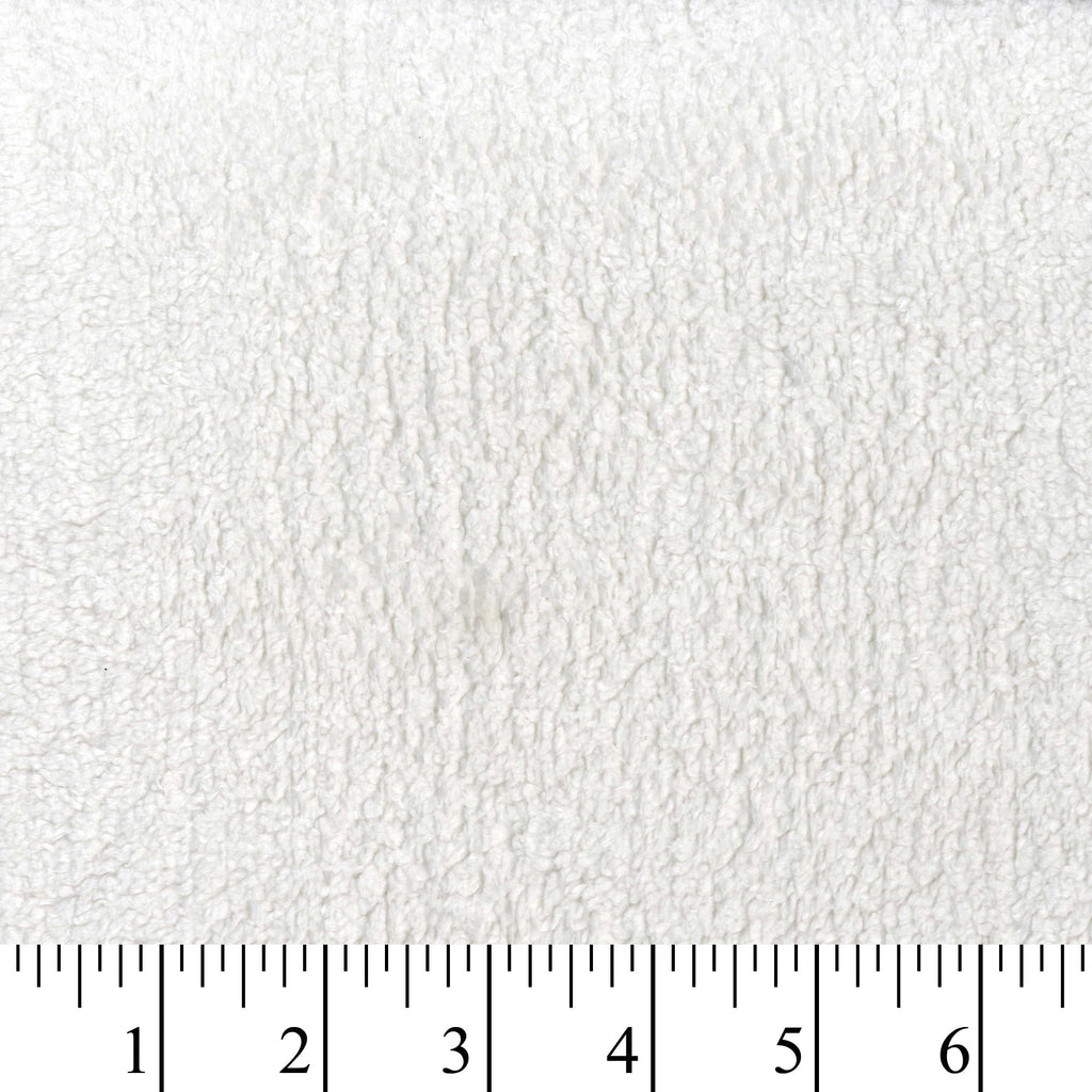 Mainstays 1.5 Yards 100% Polyester Sherpa Solid, White, 60" Wide for Crafts
