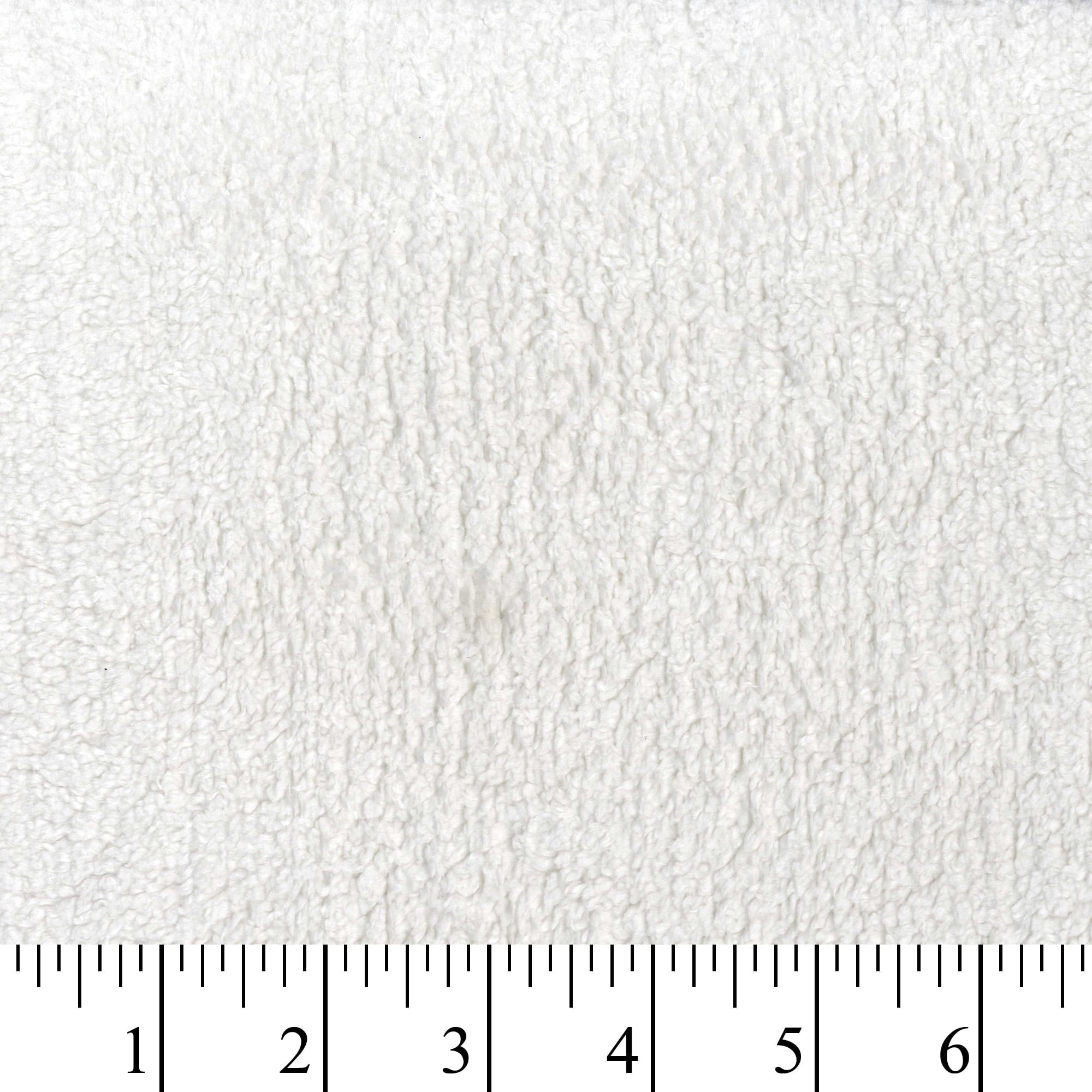 Mainstays 1.5 Yards 100% Polyester Sherpa Solid, White, 60" Wide for Crafts