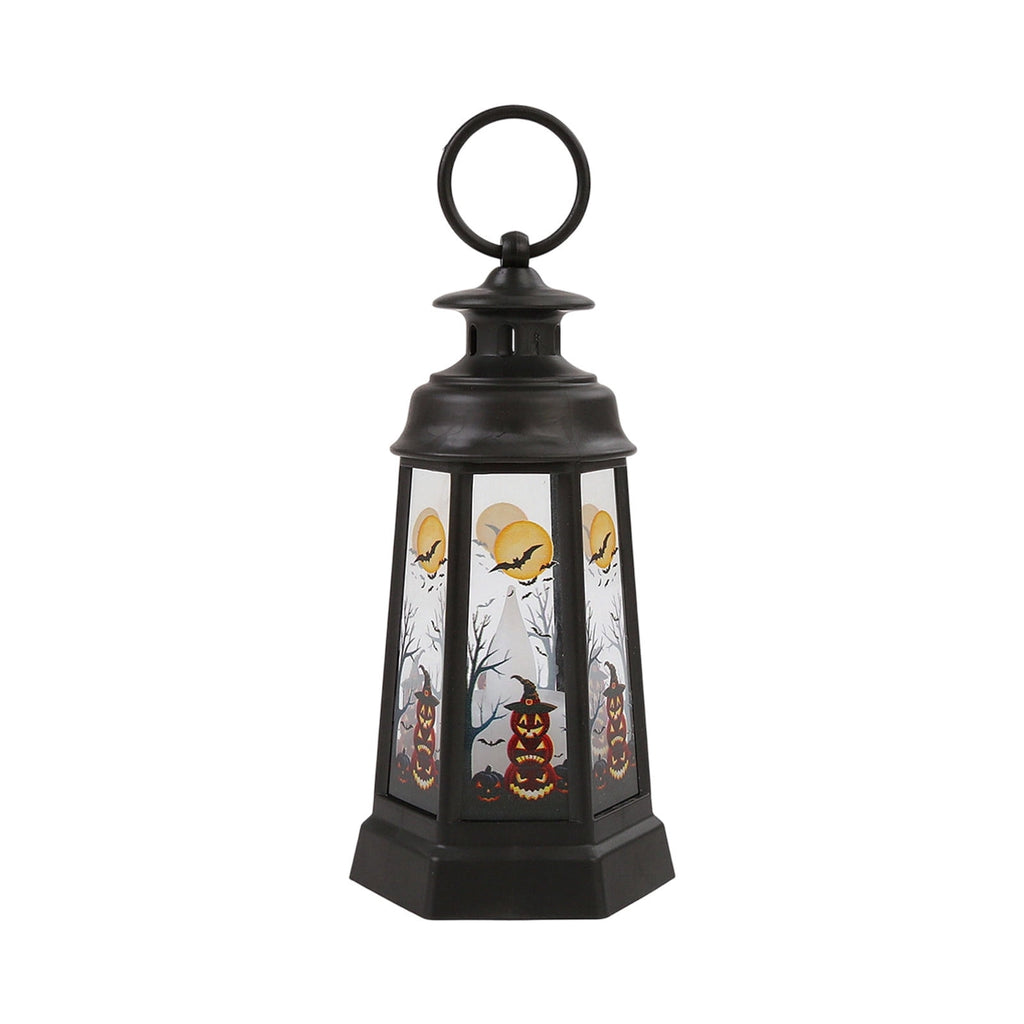 Djiypn Mini Lanterns 2Pack LED Small Lanterns Decorative Indoor Outdoor Hanging Lantern Decorative Candle Light Farmhouse Decor for Weddings Western Camping Party Halloween Christmas Decorations