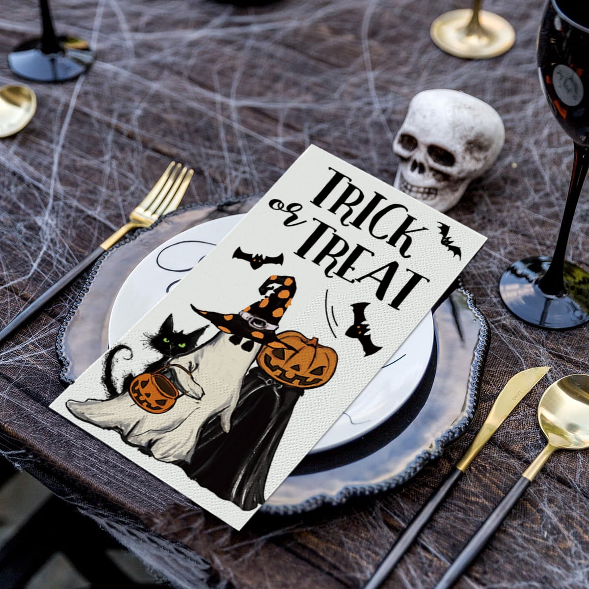 Sm:)e Ghoost Halloween Paper Napkins 100PCS