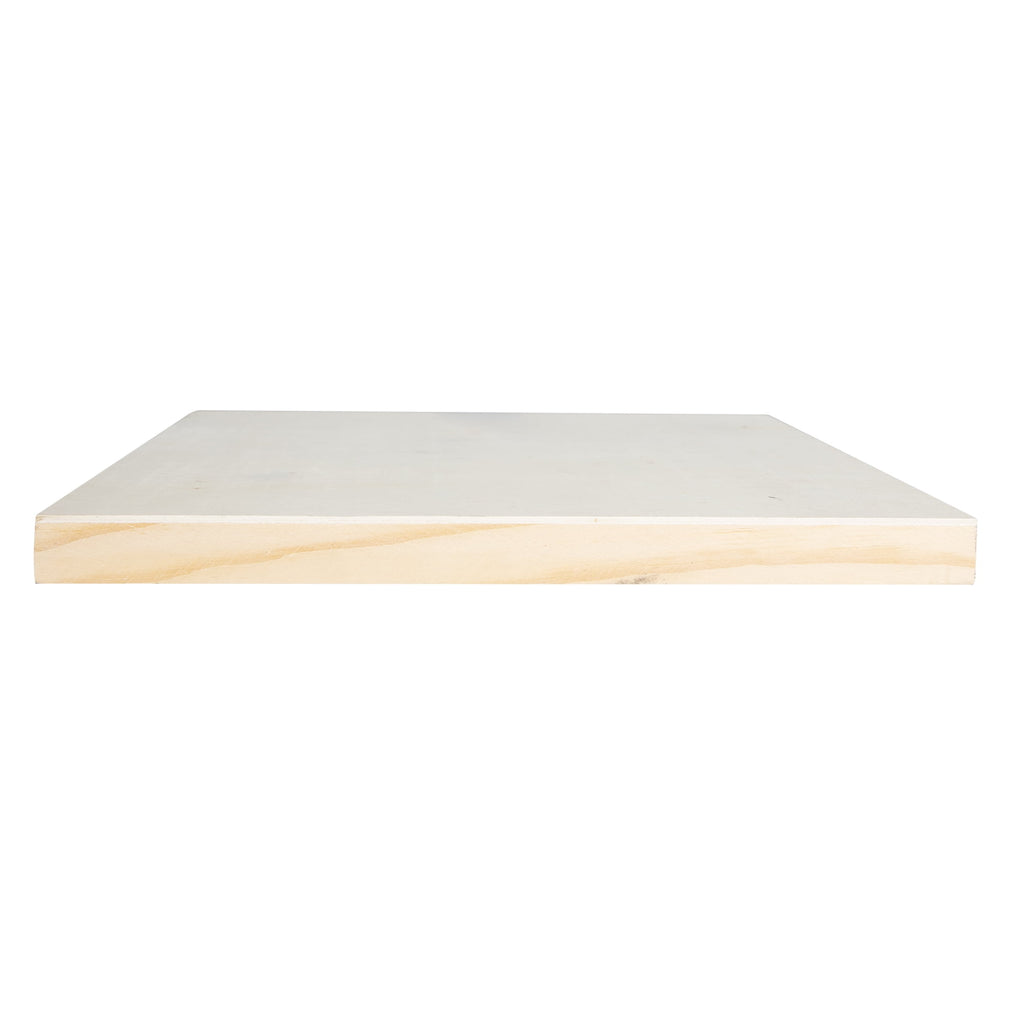 Hello Hobby Unpainted Square Wood Panel, 10 in x 10 in x 0.75 in