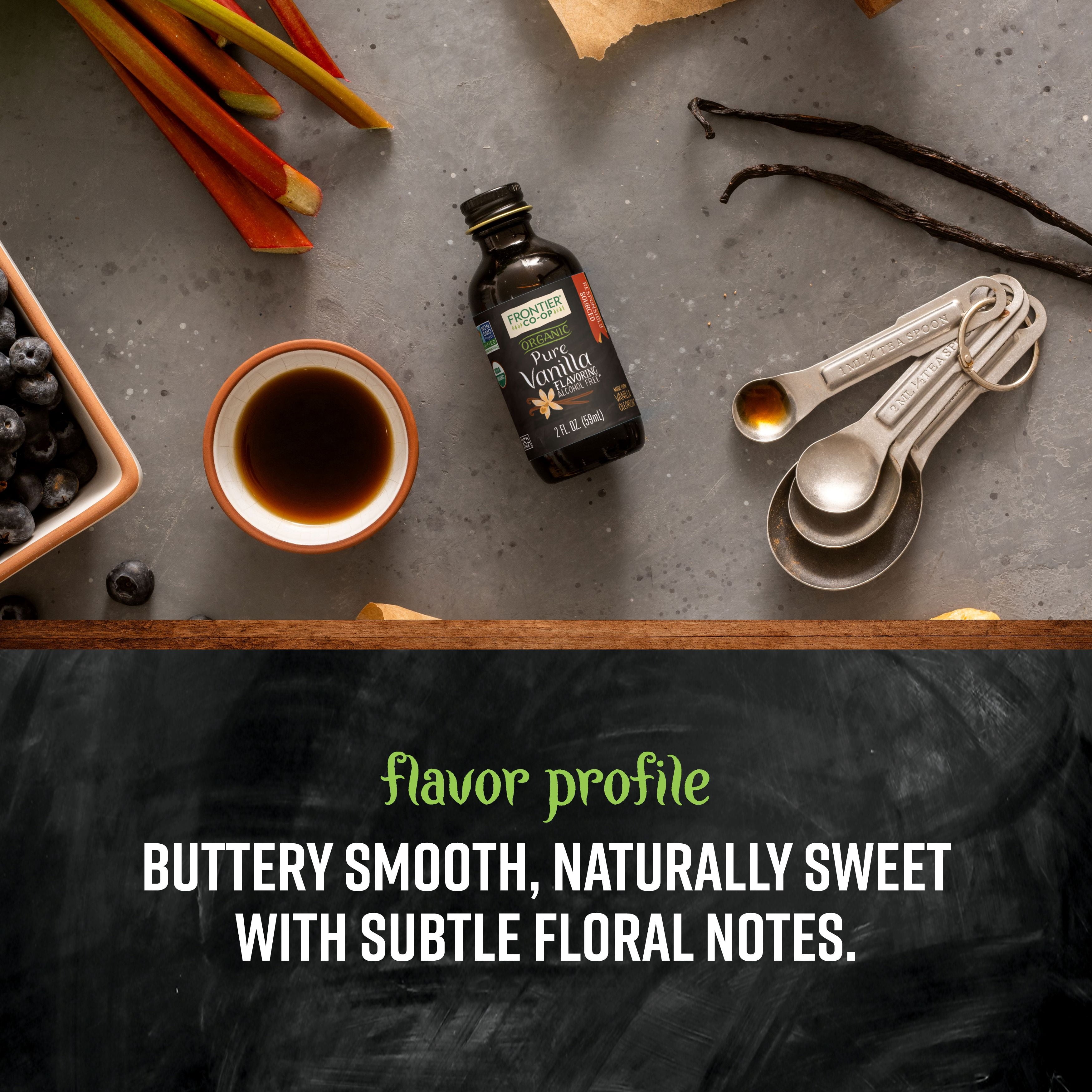 Frontier Co-op Organic Vanilla Flavoring 4 fl. oz.