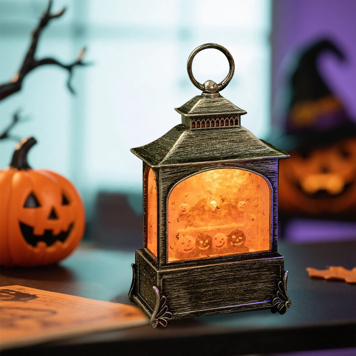 Halloween LED Skeleton Battery Operated Flameless Candle Light For Party Bar & Room Decorations