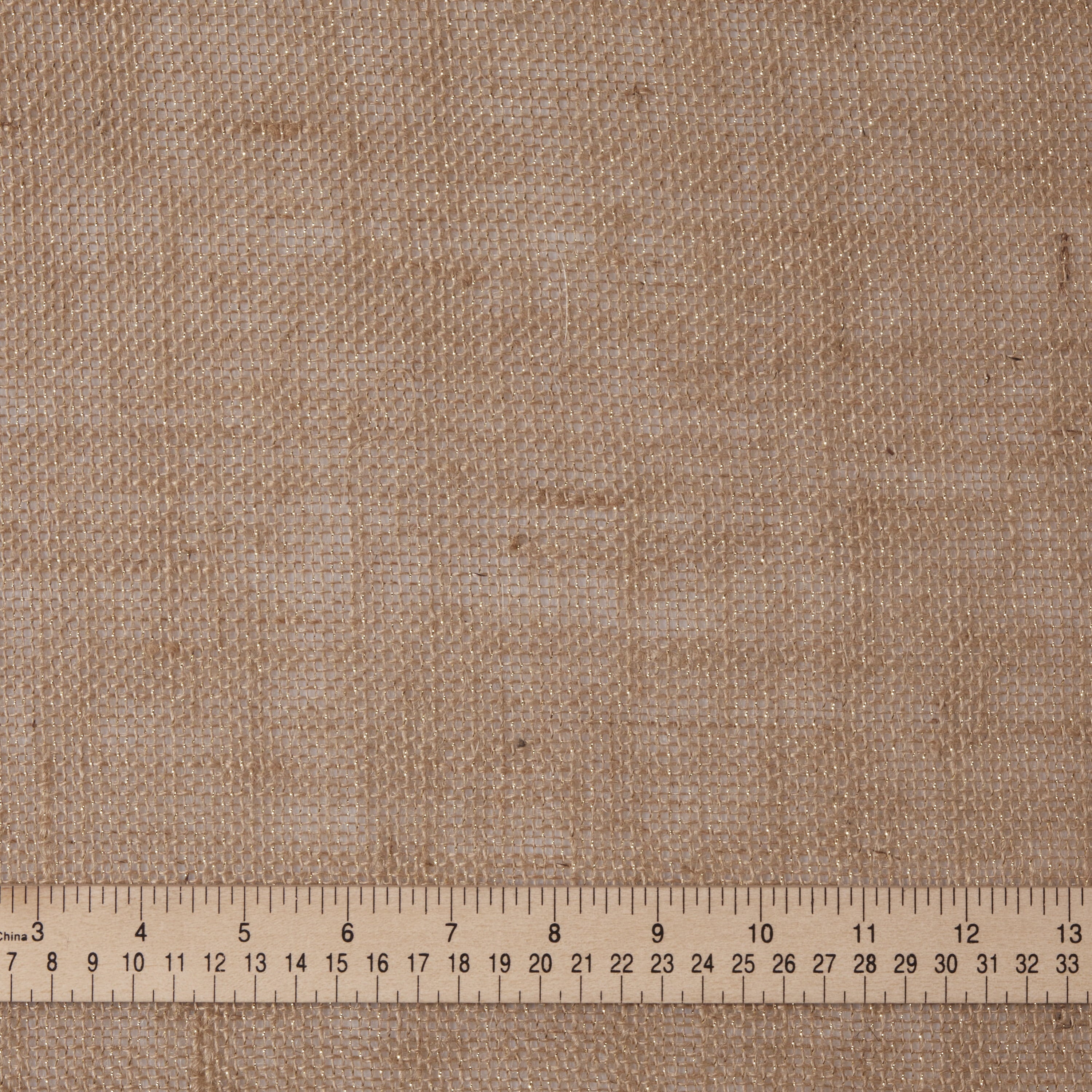 Allen Company Folded & Precut Jute Burlap Craft Fabric, 46"W x 2-Yards, Natural