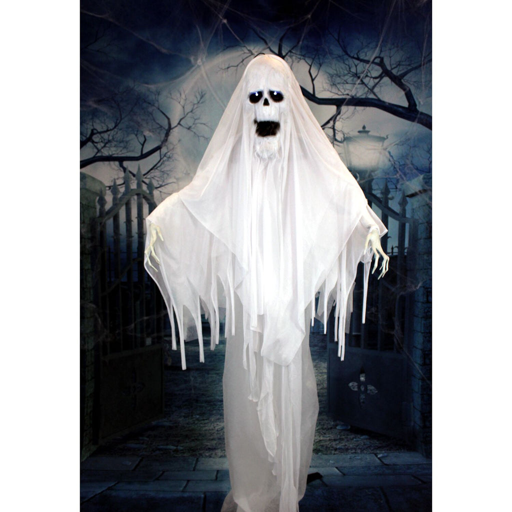 Haunted Hill Farm Animatronic Ghost Indoor/Covered Outdoor, 6-ft.