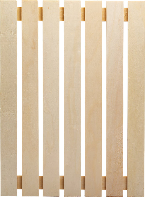 (3 pack) Plaid Wood Surface, Pallet Plaque, 1 Piece, 9.5" x 13"