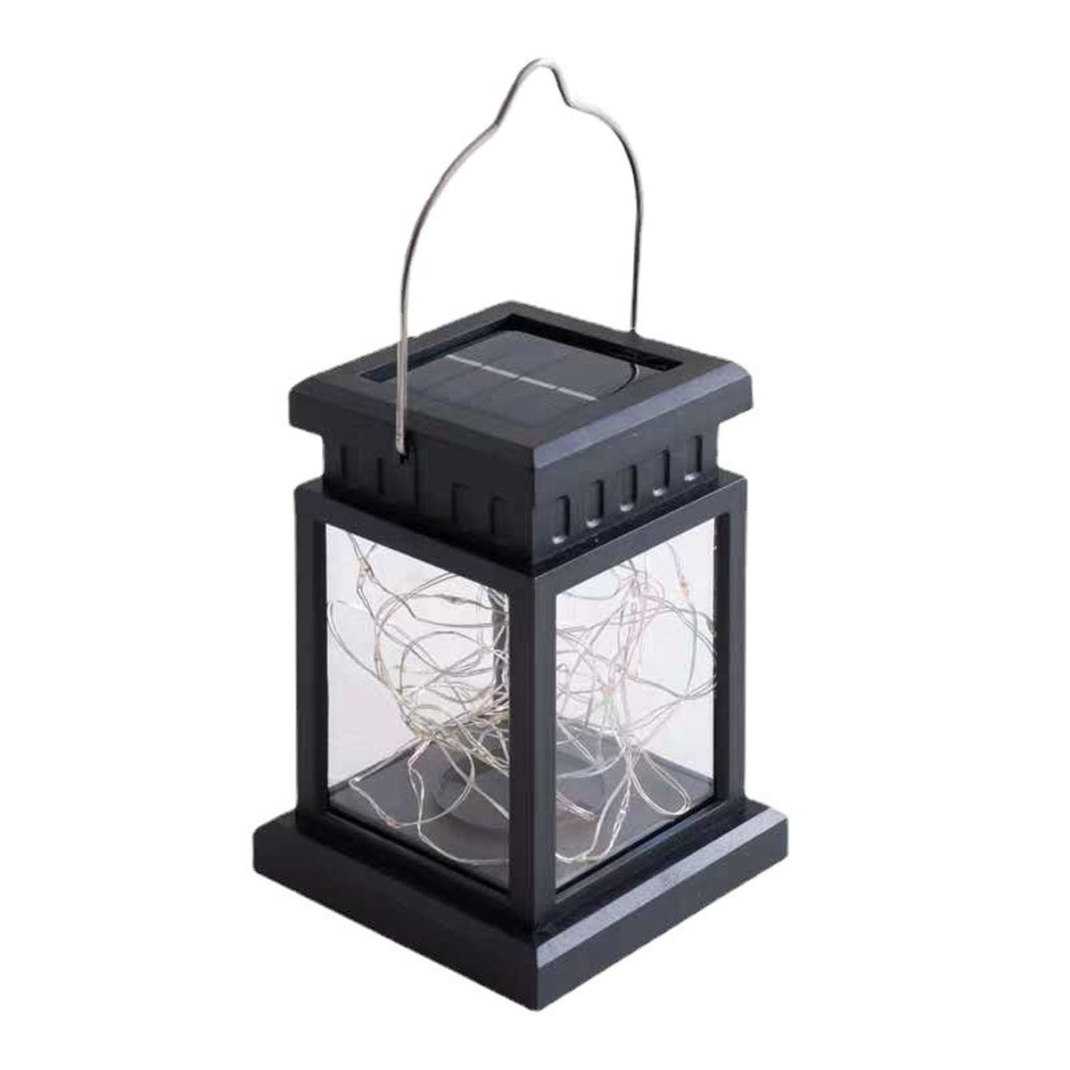 Kugisaki Solar Lantern Outdoor Waterproof Hanging Lamp ,Decorative Lights for Outside Yard Patio Backyard Porch