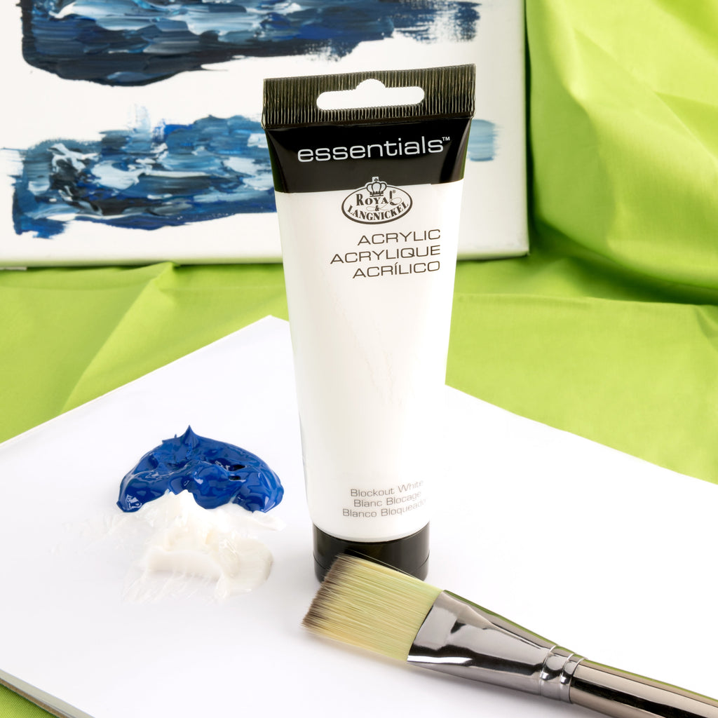 Royal & Langnickel Essentials 120ml Titanium White Acrylic Artist Paint