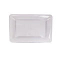 Way To Celebrate Clear Plastic Rectangular Food Tray, 18 in