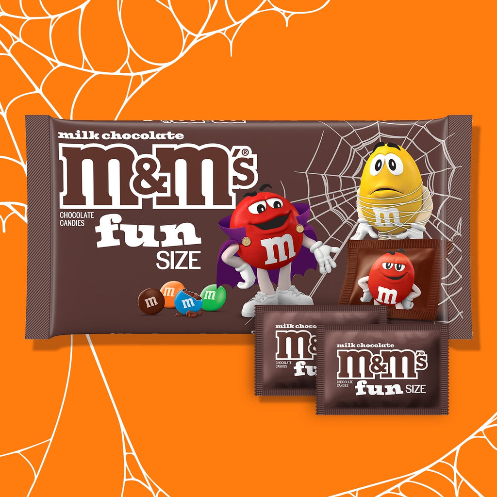 M&M's Peanut Fun Size Halloween Chocolate Candy - 10.57oz Bag