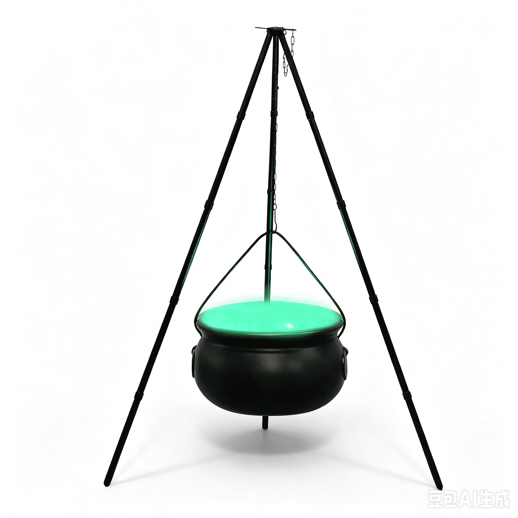 Muecwrye Halloween Decorations Outdoor, Halloween Clearance! Halloween Witches Cauldron on Tripod with Lights, DIY Bubbling Cauldron Set Decor for Home Porch Outside, Halloween Party Supplies