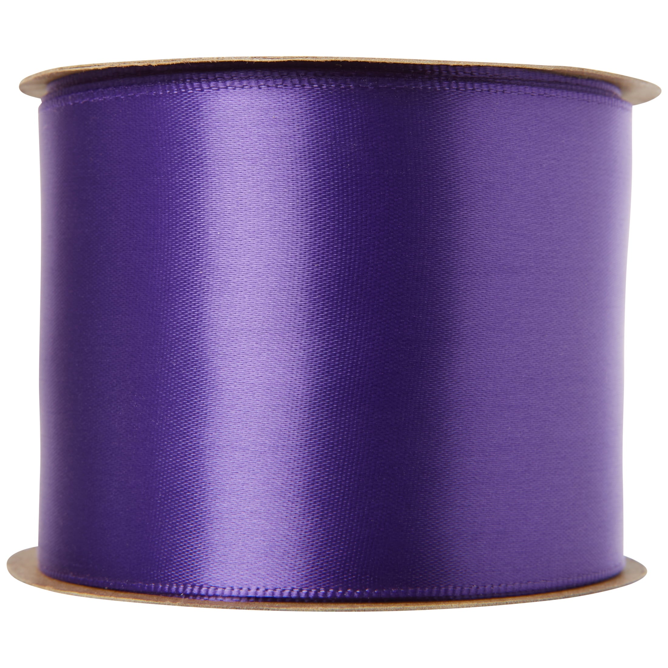 (2 pack) Offray Ribbon, Red 2 1/4 inch Single Face Satin Polyester Ribbon for Sewing, Crafts, and Gifting, 9 feet, 1 Each