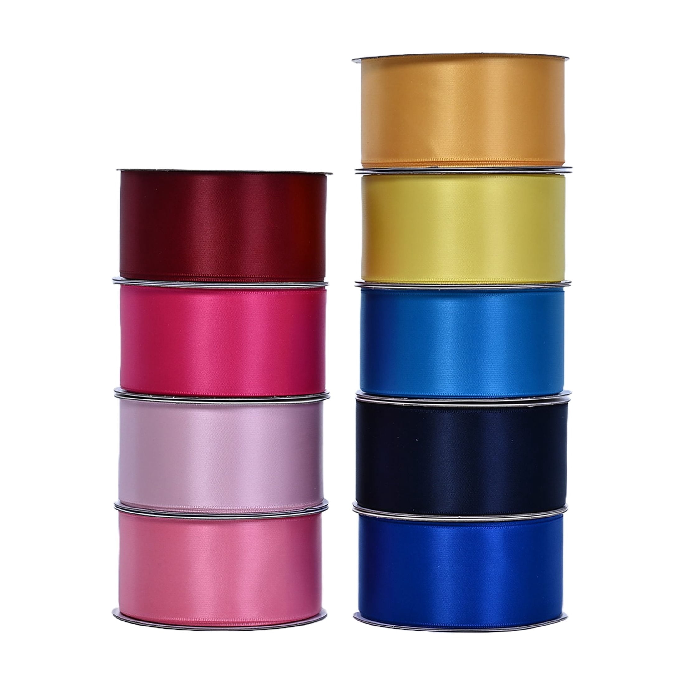 Gwen Studios 1.5" Brite Yellow Satin Ribbon, 4 Yards