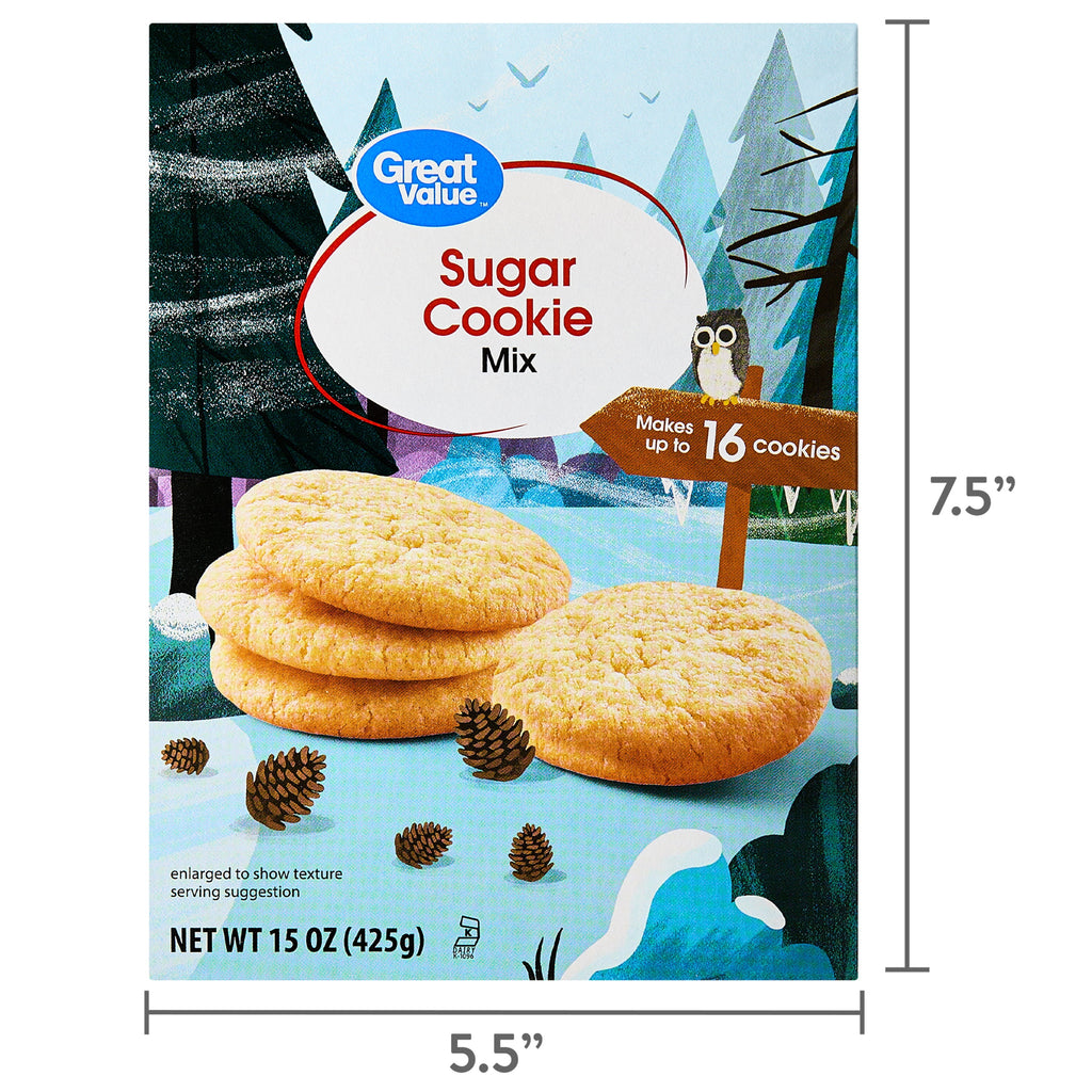 Great Value Sugar Cookie Mix, 15 oz