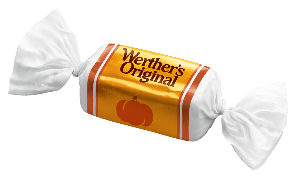 Werther's Original Limited Edition Fall Harvest Pumpkin Spice Soft Caramels, 8.57 oz Bag