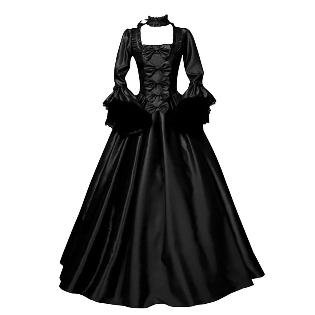 Hvyesh Women's Victorian Dress 1800s Rococo Ball Gown Inspiration Maiden Costume Masquerade Theme Dresses Halloween Cosplay