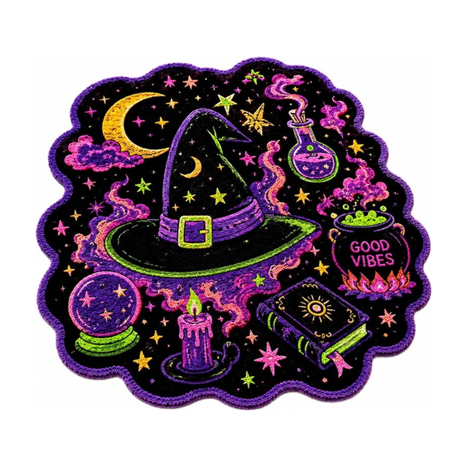 Halloween Rug 15.7"x23.6", Halloween Front Door Mat Outdoor Indoor Entryway Rug Welcome Floor Mat for Front Porch Patio Home Entrance Decor